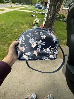 Kate Spade New York Floral Dome Crossbody Bag
